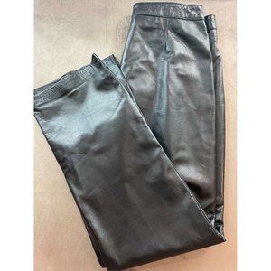 Vintage Retro 90's Danier Leather Womens Pants Size 12